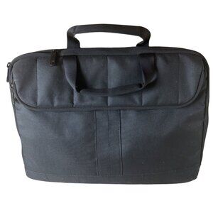 Unbranded Laptop, travel, work Bag With Handles & Zipper Closure Black Large